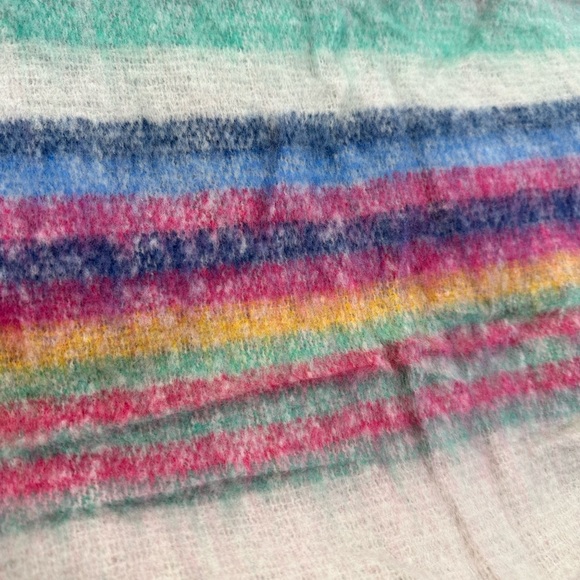 NWT! FREE PEOPLE BOHO FRINGE THROW - Picture 5 of 9